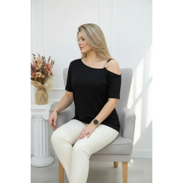 Tokalı Askılı Bluz