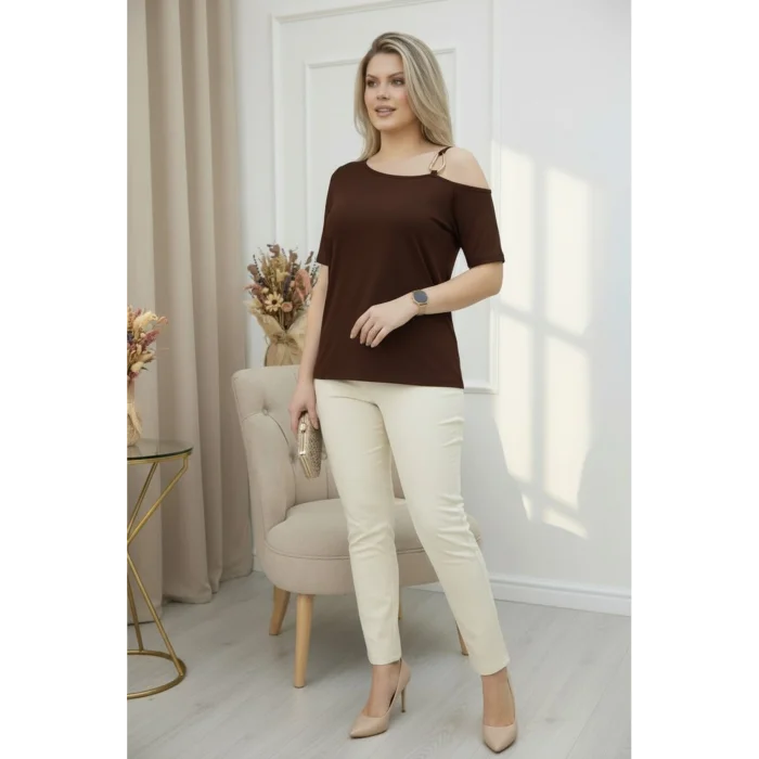 Tokalı Askılı Bluz