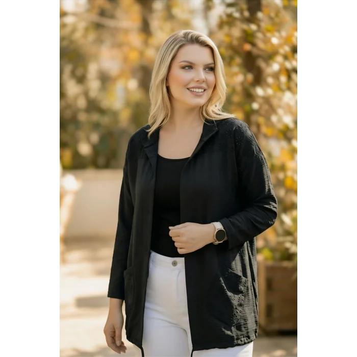 Kapüşonlu Fisto Detaylı Ceket