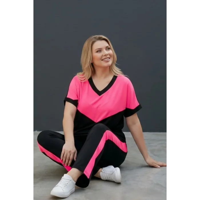 Neon Renk Detaylı Takım