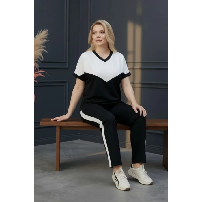 Neon Renk Detaylı Takım