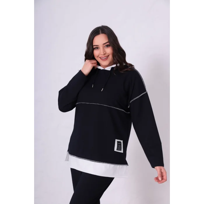 Kapüşonlu Parçalı Eşofman Takım