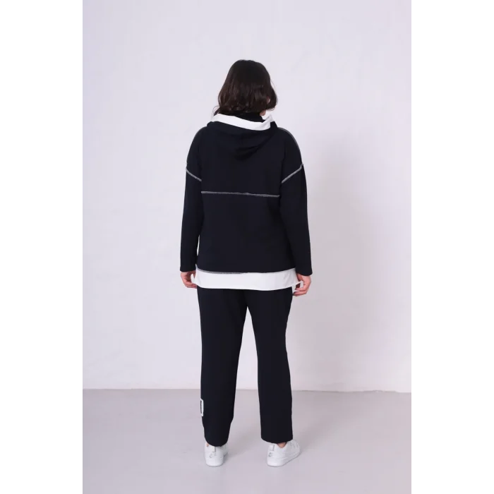 Kapüşonlu Parçalı Eşofman Takım