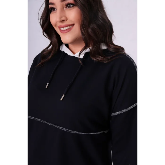 Kapüşonlu Parçalı Eşofman Takım