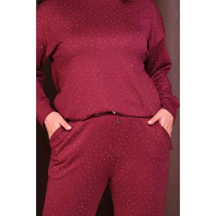 Önü Taş Baskılı Alt-Üst Takım