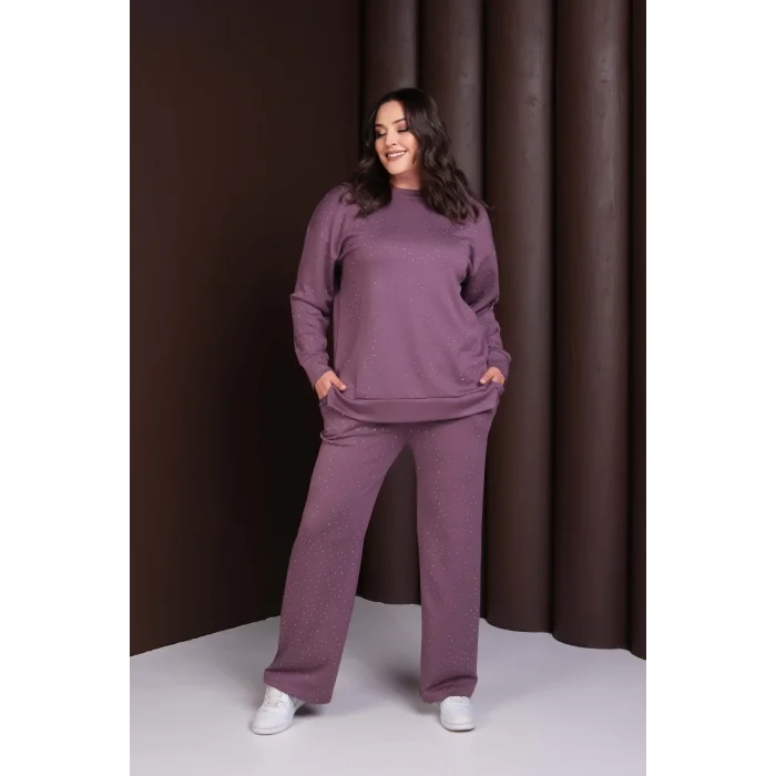 Önü Taş Baskılı Alt-Üst Takım