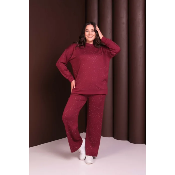 Önü Taş Baskılı Alt-Üst Takım