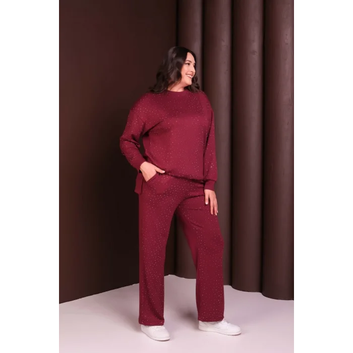 Önü Taş Baskılı Alt-Üst Takım