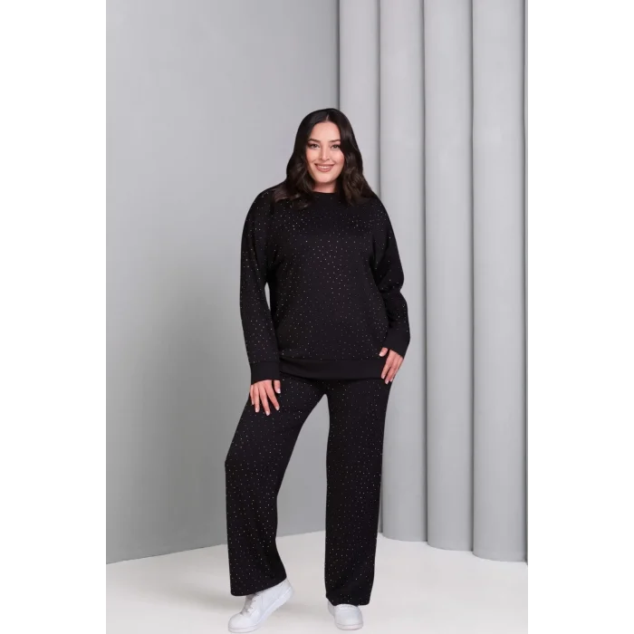 Önü Taş Baskılı Alt-Üst Takım