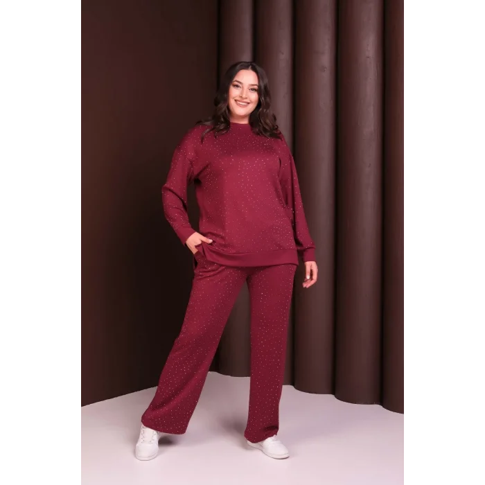 Önü Taş Baskılı Alt-Üst Takım