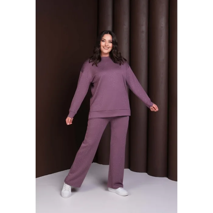 Önü Taş Baskılı Alt-Üst Takım