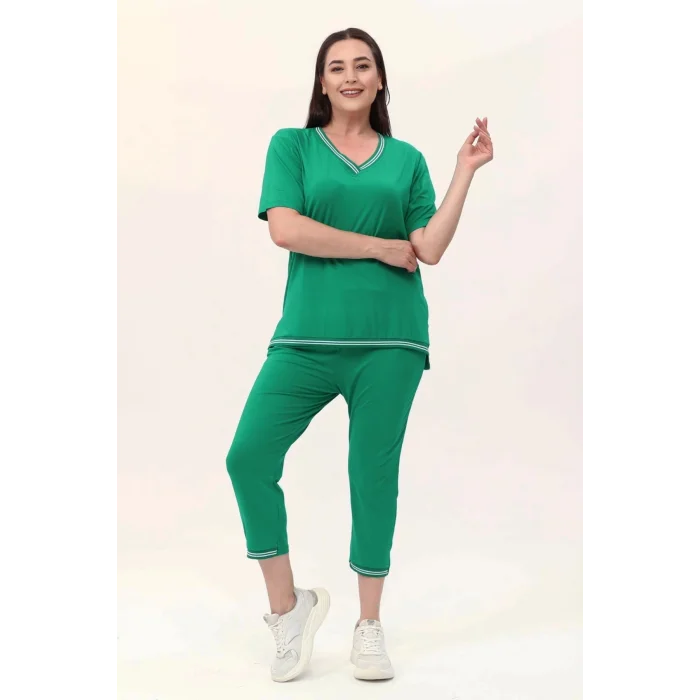 Örme Şerit Detaylı Takım