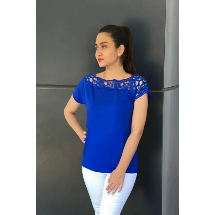 Robası Güpür Bluz