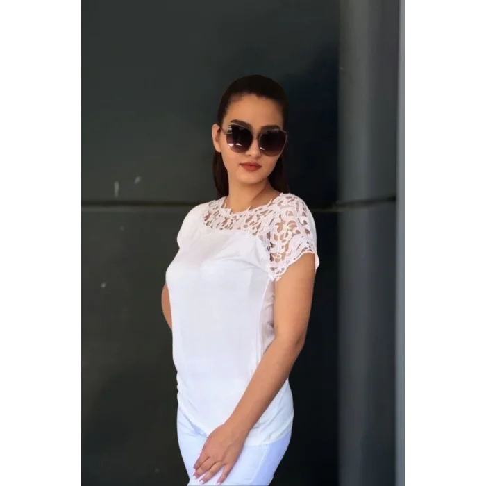 Robası Güpür Bluz