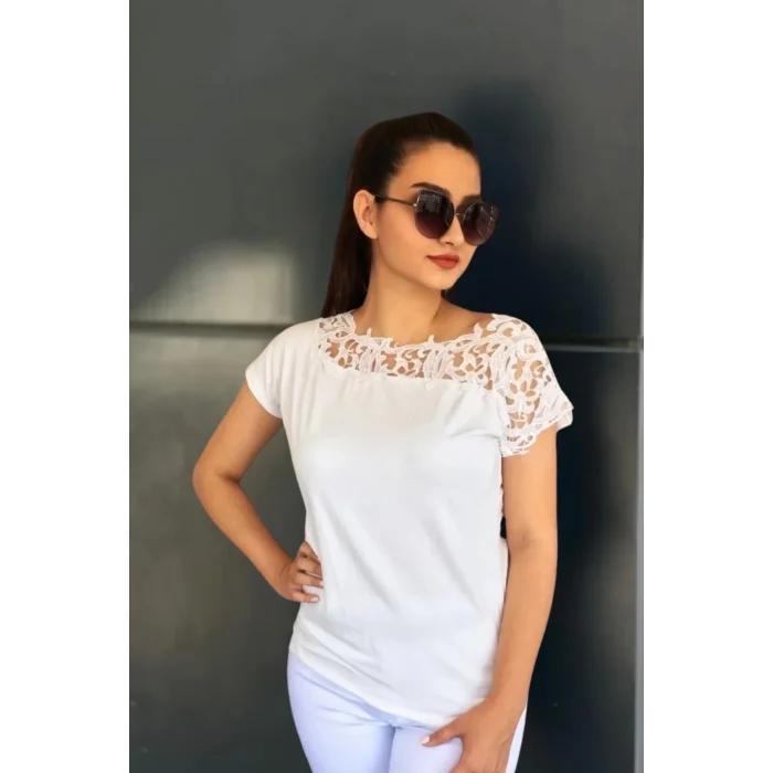 Robası Güpür Bluz