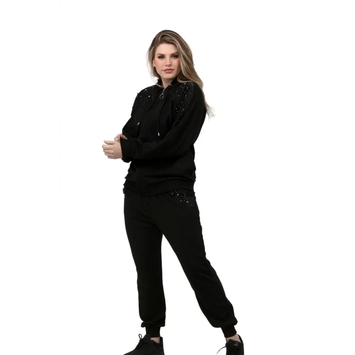 Taş Baskılı İncili Eşofman Takım