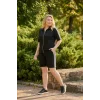 Fermuarlı Şeritli Şort Takım