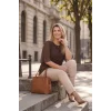 Kolları Şifon Tokalı Bluz