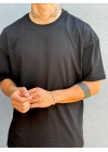 Siyah Basic Oversize T-Shirt