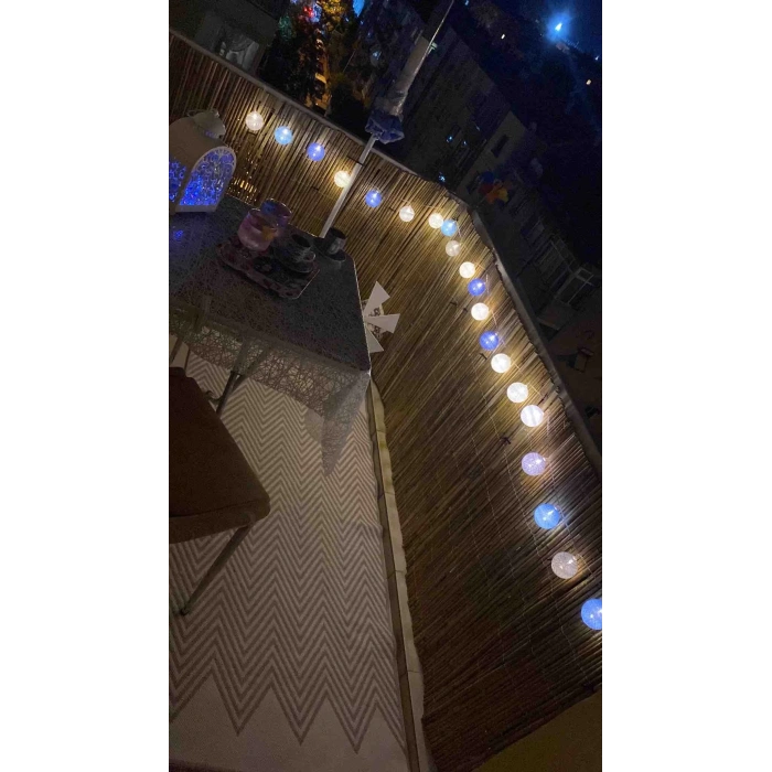 1,50 Metre x 3 Metre Hasır Bahçe Çiti Balkon Çiti Gölgelik ve Dekorasyon