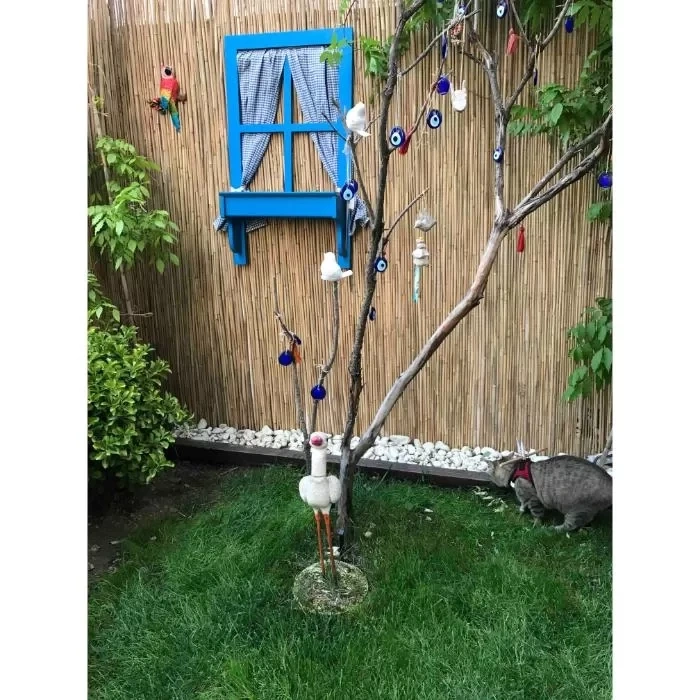 2 Metre X 2,50 Metre Hasır Bahçe Çiti Balkon Çiti Gölgelik ve Dekorasyon