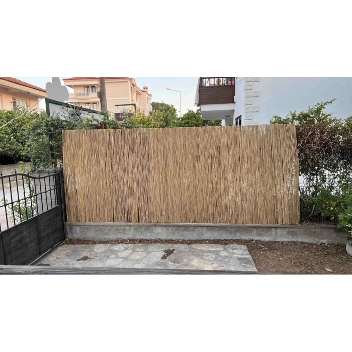 2 Metre x 3 Metre Hasır Bahçe Çiti Balkon Çiti Gölgelik ve Dekorasyon