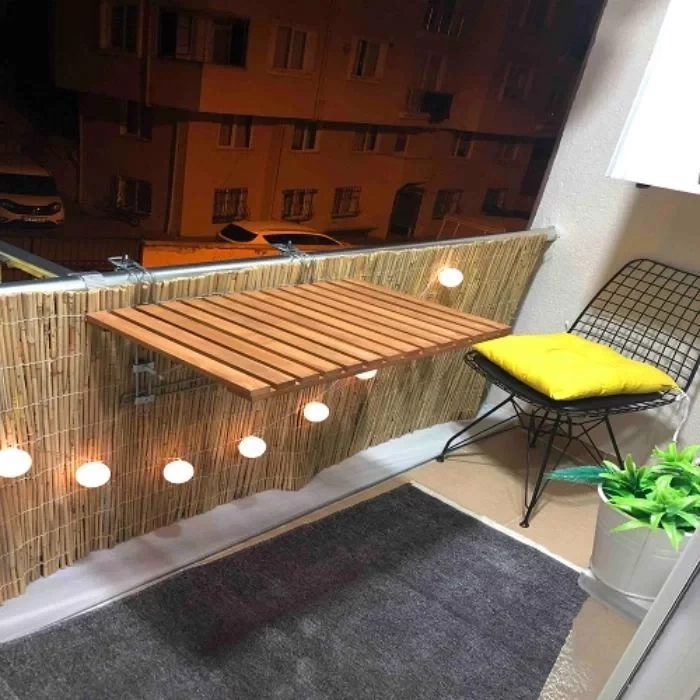 60 cm x 5 Metre Hasır Balkon Çiti
