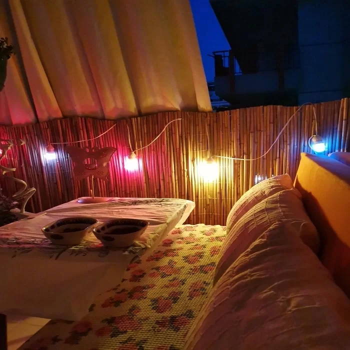 70 cm x 2,50 Metre Hasır Balkon Çiti