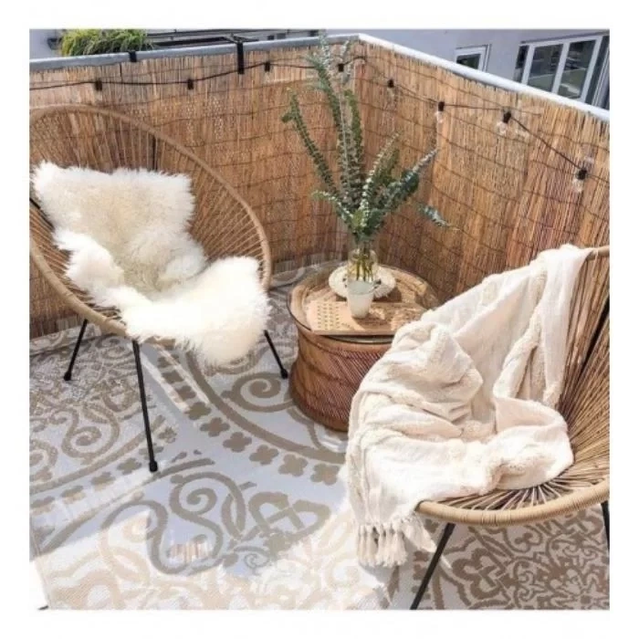 70 cm x 5 Metre Hasır Balkon Çiti