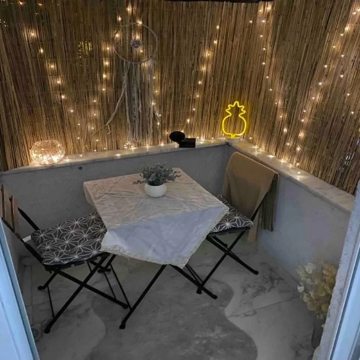 90 cm x 3 Metre Hasır Balkon Çiti