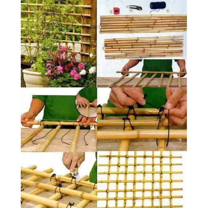 Bambu Kargı Çubuk 2 Metre 10 Adet
