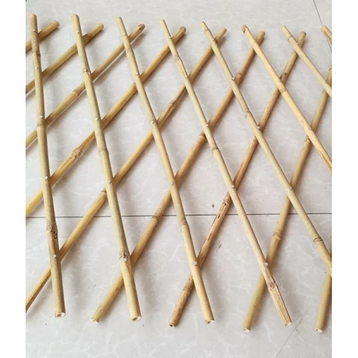 Hasır Çit Akardiyon Paravan Bambu 90cm x 180 cm