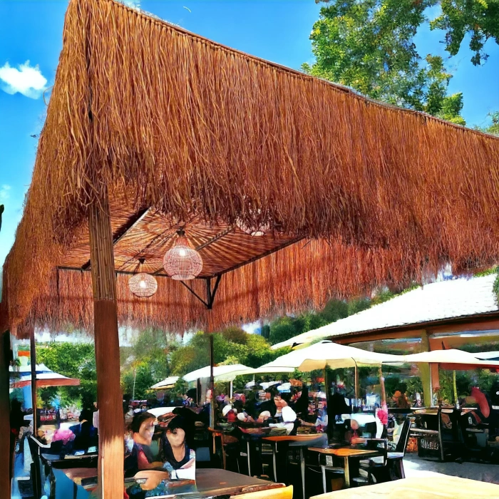 Hasır Püskül Otu Saçaklı Ot 1 Metre x 75 cm