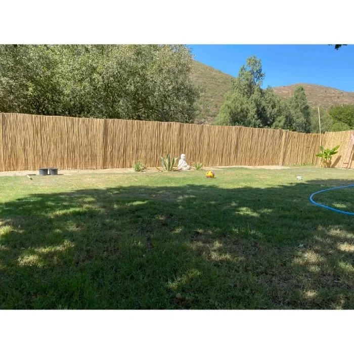 Kamış Hasır 1 Metre x 6 Metre Balkon Çiti Bahçe Çiti Gölgelik