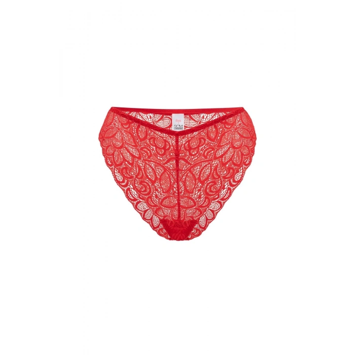 KADIN DANTELLİ KIRMIZI DETAYLI KÜLOT