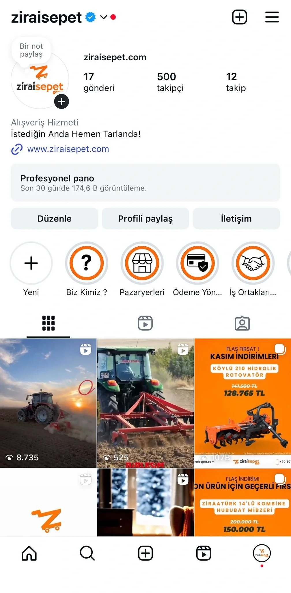 ZiraiSepet Instagram