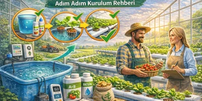 Topraksız Tarım (Hidroponik) Nedir? Adım Adım Kurulum Rehberi