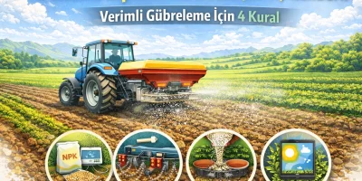 Gübre Serpme Makinesi (Fırfır) Rehberi: Verimli Gübreleme İçin 4 Kural