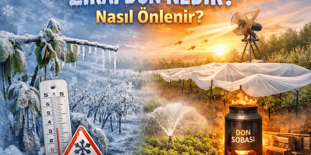 Bitkilerde Don Vurması Nedir? Mahsulünüzü Kurtaracak 5 Strateji