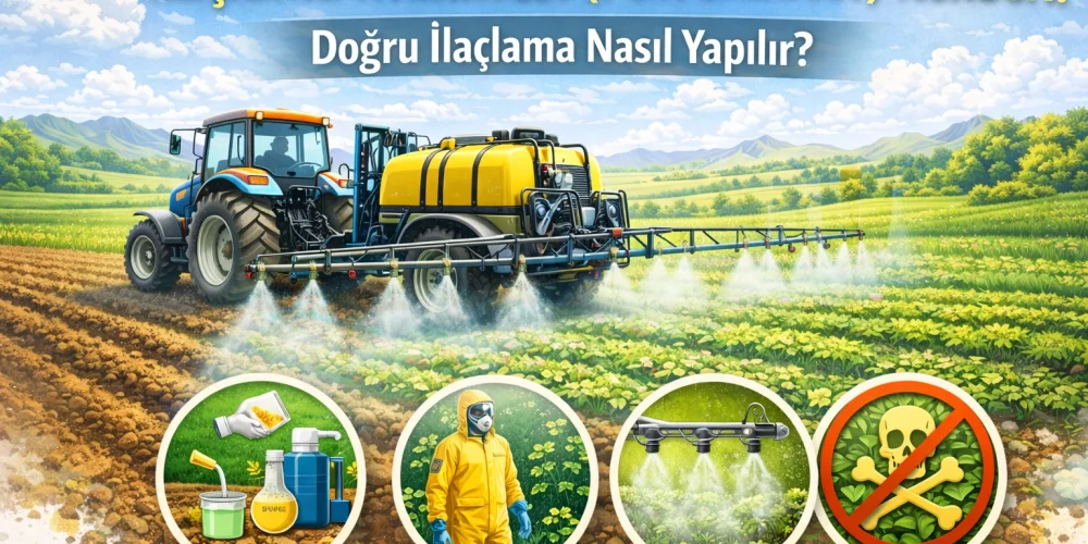 İlaçlama Makinesi (Pülverizatör) Rehberi: Doğru İlaçlama Nasıl Yapılır?