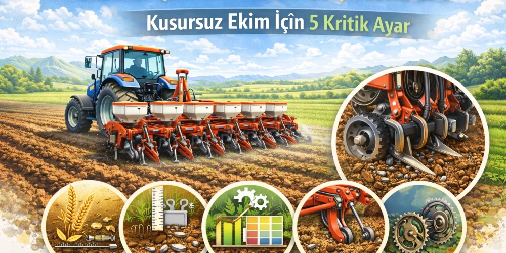 Mibzer (Ekim Makinesi) Rehberi: Kusursuz Ekim İçin 5 Kritik Ayar