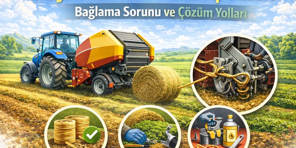 Balya Makinesi Neden İp Keser? Bağlama Sorunu ve Çözüm Yolları