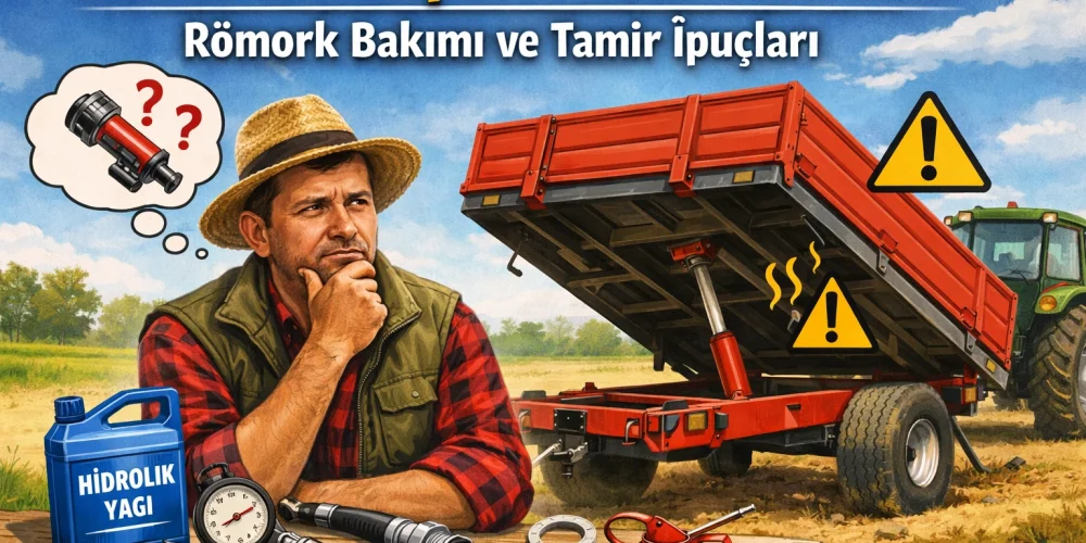 Römork Damperi Neden Kalkmaz? Römork Bakımı ve Tamir İpuçları