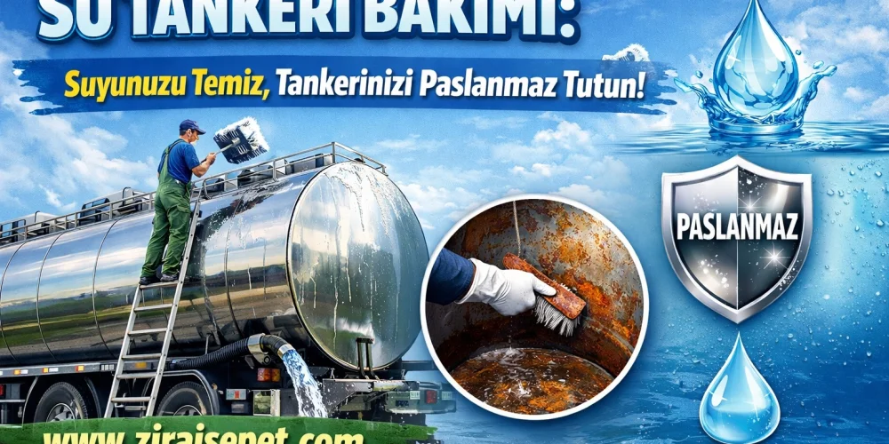 Su Tankeri Bakımı: Suyunuzu Temiz, Tankerinizi Paslanmaz Tutun!