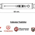 Bozyiğitler Traktör Hidrolik Ortakol - 60 Cm