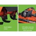 Köylü Çift Çıkışlı Standart Tarla Tipi Rotovatör