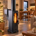 Ziraisepet Firebox Kapalı Alan Pelet Soba