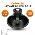 Zrs Döküm Dilli Hayvan Suluğu 2.5 Litre