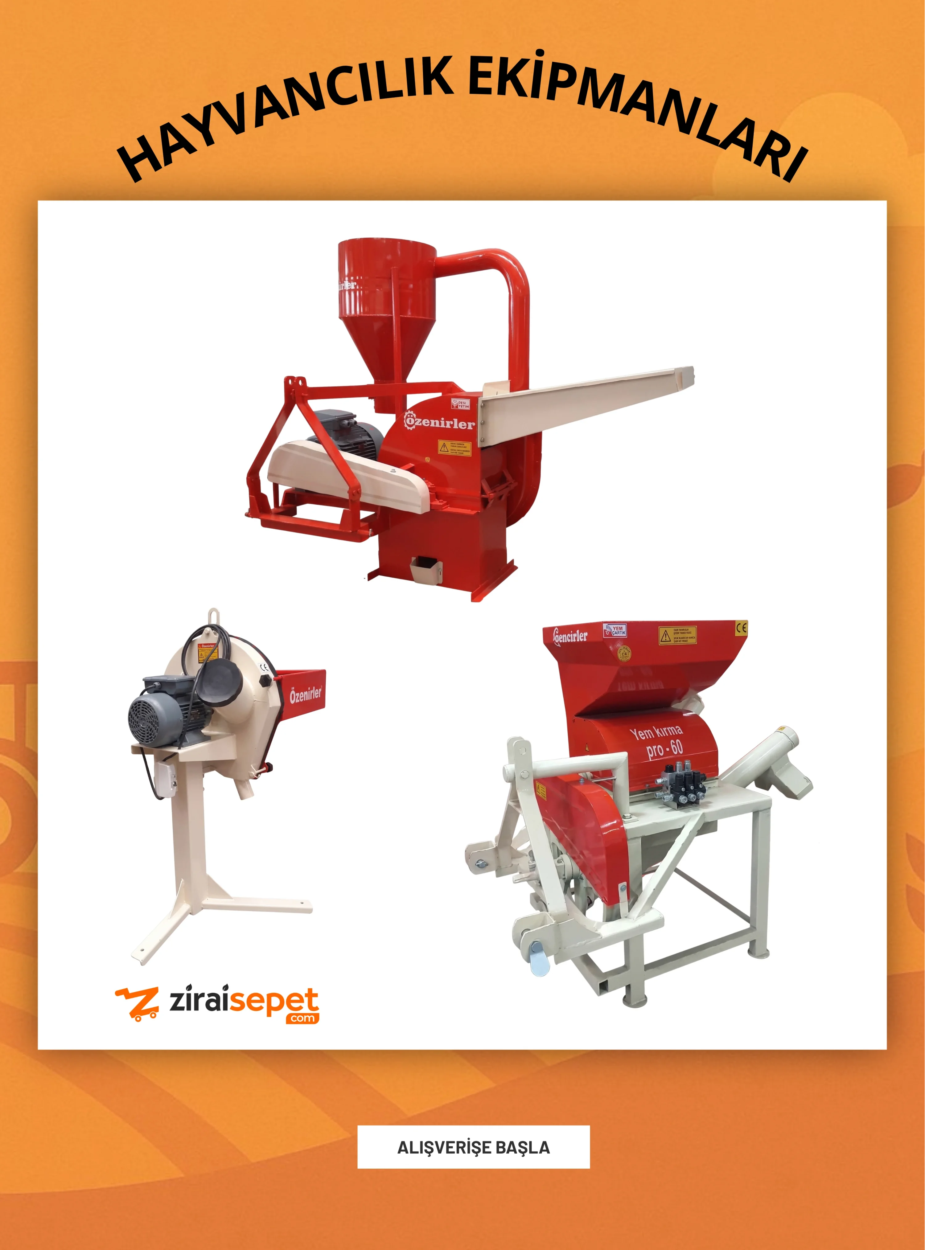 HAYVANCILIK EKİPMANLARI