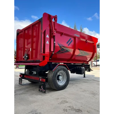 Uyanık Yatağanlı Tek Dingil Havuz Kasa Römork